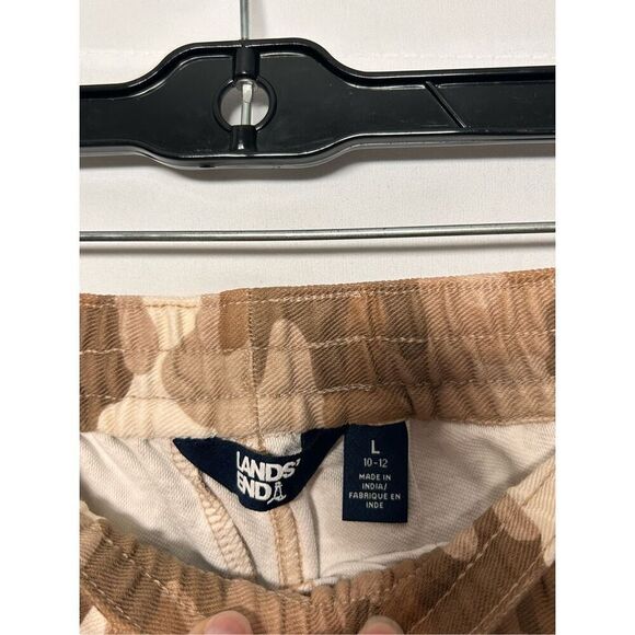 Lands end camo jogger sweat pants size 10/12 C34-14 - Picture 3 of 3